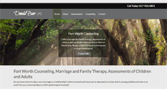 Desktop Screenshot of donaldbaer-fortworthcounselor.com